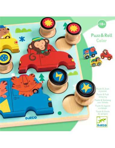Puzz & Roll Color - Djeco Puzz & Roll Color - Djeco