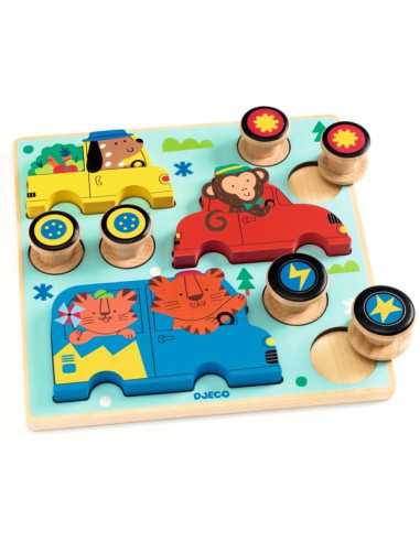 Puzz & Roll Color - Djeco Puzz & Roll Color - Djeco