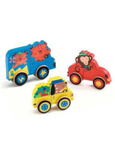 Puzz & Roll Color - Djeco Puzz & Roll Color - Djeco