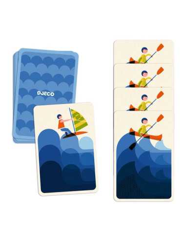 Jeu de cartes Aquarush - Djeco Jeu de cartes Aquarush - Djeco
