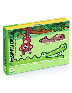 Jeu de cartes Safari croco...