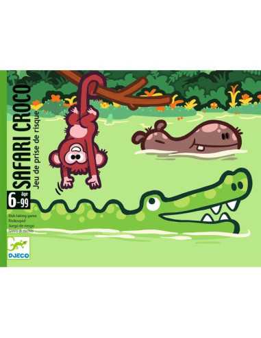 Jeu de cartes Safari croco - Djeco Jeu de cartes Safari croco - Djeco