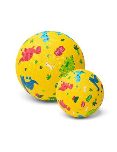 Ballon dino jaune 18 cm - Little L Ballon dino jaune 18 cm - Little L