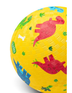Ballon dino jaune 18 cm -... 2