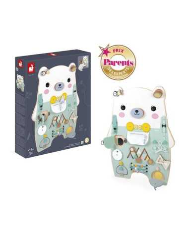 Busy Board Ourson Pure - Janod Busy Board Ourson Pure - Janod