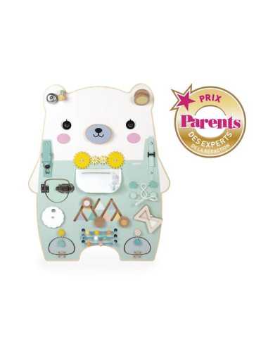 Busy Board Ourson Pure - Janod Busy Board Ourson Pure - Janod