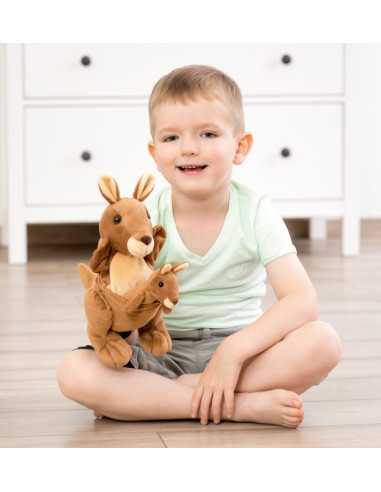 Marionnette maman et son petit "Kanga... Marionnette maman et son petit "Kanga...