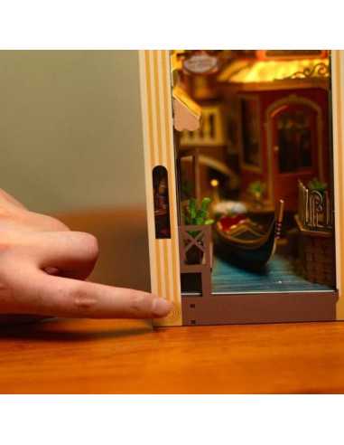Maquette Romantic Venise Book Nook -... Maquette Romantic Venise Book Nook -...
