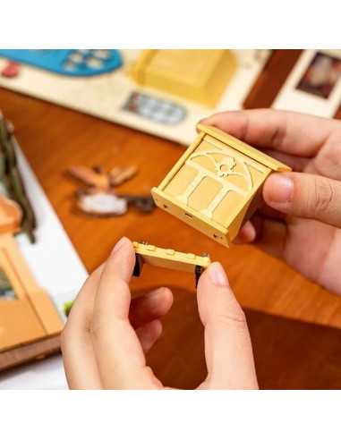 Maquette Romantic Venise Book Nook -... Maquette Romantic Venise Book Nook -...