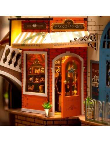 Maquette Romantic Venise Book Nook -... Maquette Romantic Venise Book Nook -...