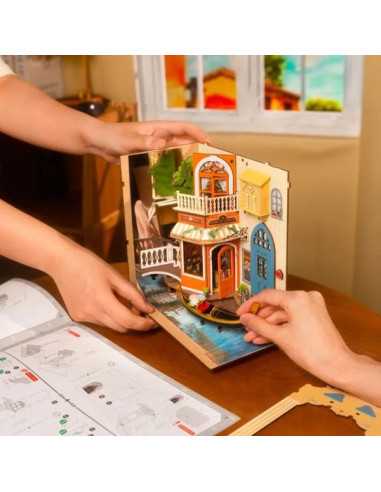 Maquette Romantic Venise Book Nook -... Maquette Romantic Venise Book Nook -...