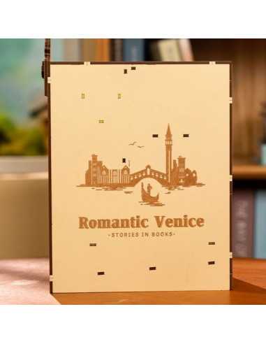 Maquette Romantic Venise Book Nook -... Maquette Romantic Venise Book Nook -...