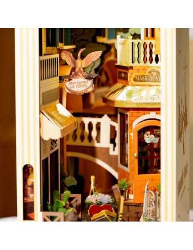 Maquette Romantic Venise Book Nook -... Maquette Romantic Venise Book Nook -...