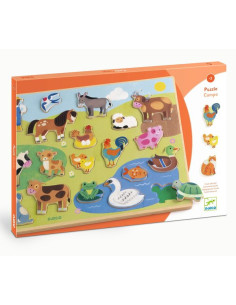 Puzzlo Campo - Djeco