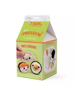 Kit Amigurumi Mes sushis -...