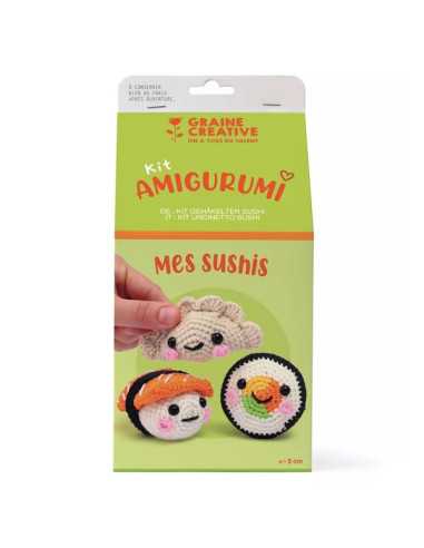Kit Amigurumi Mes sushis - Graine... Kit Amigurumi Mes sushis - Graine...