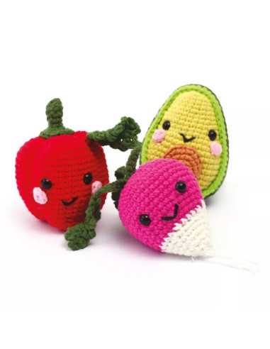 Kit Amigurumi Mes légumes - Graine... Kit Amigurumi Mes légumes - Graine...