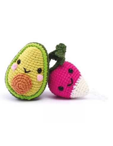Kit Amigurumi Mes légumes - Graine... Kit Amigurumi Mes légumes - Graine...