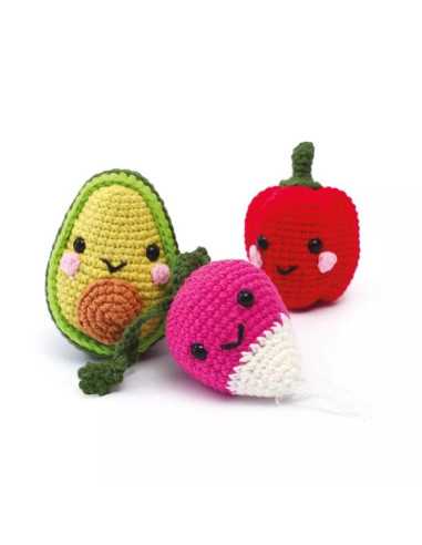 Kit Amigurumi Mes légumes - Graine... Kit Amigurumi Mes légumes - Graine...