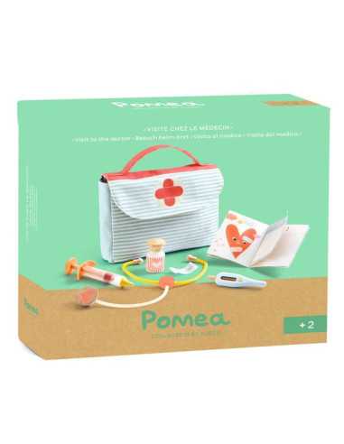 Visite chez le médecin Pomea - Djeco Visite chez le médecin Pomea - Djeco