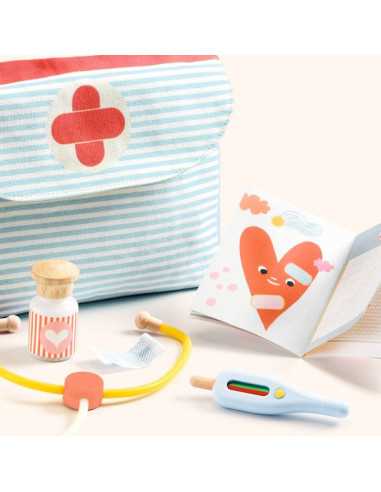 Visite chez le médecin Pomea - Djeco Visite chez le médecin Pomea - Djeco