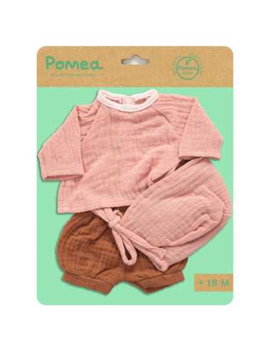Vêtements de poupée Peach Pomea - Djeco Vêtements de poupée Peach Pomea - Djeco
