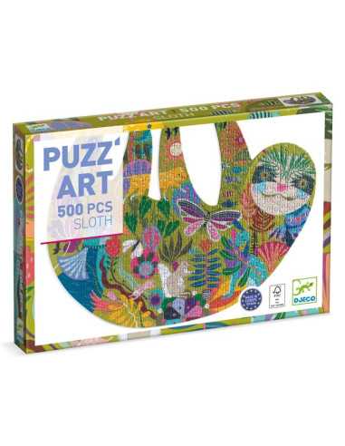 Puzzle Paresseux 500 pièces Puzz'art...