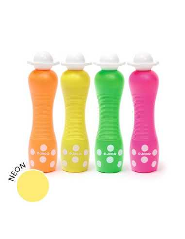 4 Marqueurs gros pois Néon - Djeco 4 Marqueurs gros pois Néon - Djeco