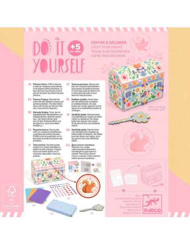 Coffre à décorer Précieux trésors -... Coffre à décorer Précieux trésors -...