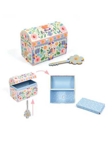 Coffre à décorer Précieux trésors -... Coffre à décorer Précieux trésors -...