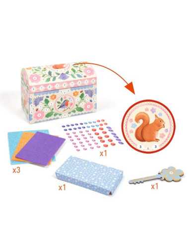 Coffre à décorer Précieux trésors -... Coffre à décorer Précieux trésors -...