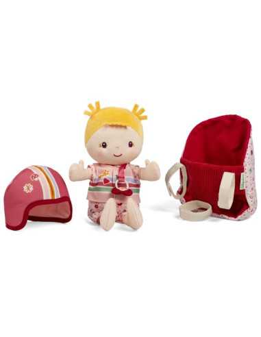 Poupée Léna et siège vélo - Lilliputiens Poupée Léna et siège vélo - Lilliputiens