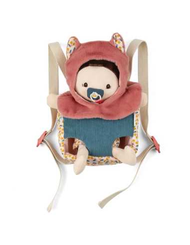 Poupée Jeanne et porte-bébé -... Poupée Jeanne et porte-bébé -...