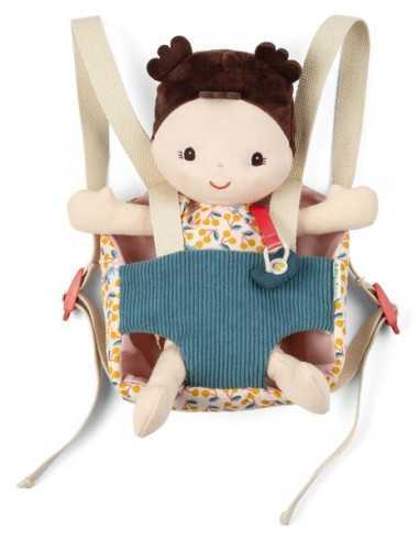 Poupée Jeanne et porte-bébé -... Poupée Jeanne et porte-bébé -...