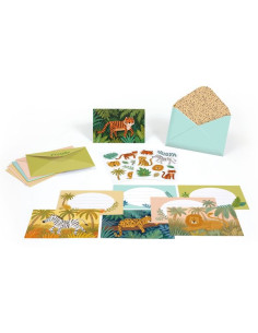 Cartes d'invitation Animaux... 2
