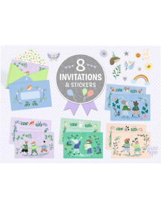 Cartes d'invitation Fanfare...