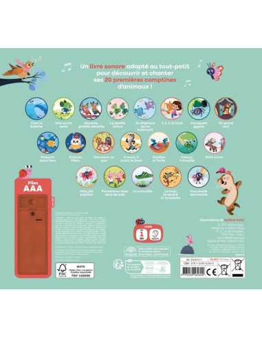 Livre sonore Mes jolies comptines... Livre sonore Mes jolies comptines...