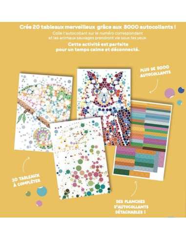 Mes tableaux au numéro animaux... Mes tableaux au numéro animaux...