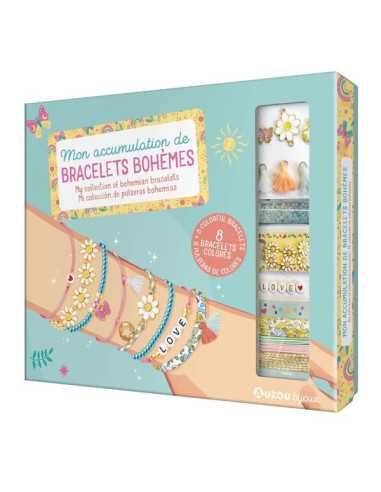 Mon accumulation de bracelets bohèmes...