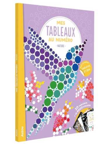 Mes tableaux au numéro nature - Auzou