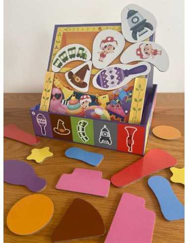 Jeu Mon coffret à jouets - Auzou Jeu Mon coffret à jouets - Auzou