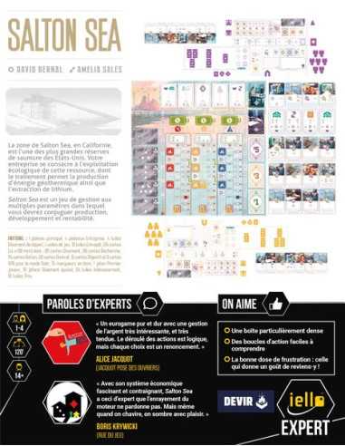 Jeu Salton sea Jeu Salton sea