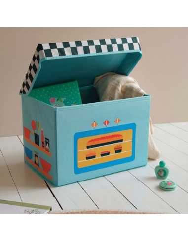 Coffre de rangement Cuisinière - Djeco Coffre de rangement Cuisinière - Djeco