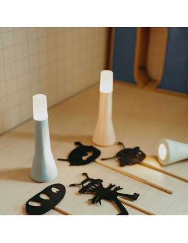 Lampe de poche bleu multi-fonction... Lampe de poche bleu multi-fonction...