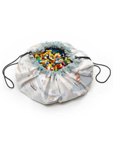 Sac à jouets Citymap - PlayandGo Sac à jouets Citymap - PlayandGo
