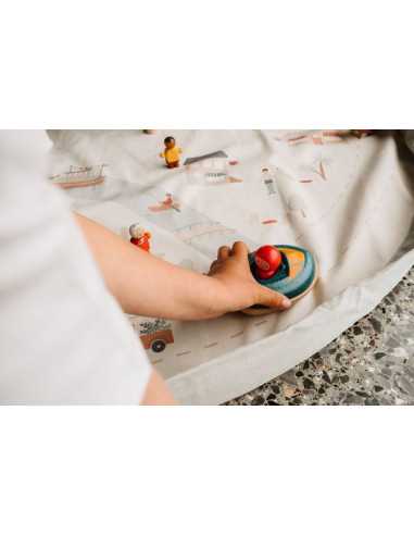 Sac à jouets Citymap - PlayandGo Sac à jouets Citymap - PlayandGo