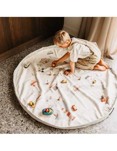 Sac à jouets Citymap - PlayandGo Sac à jouets Citymap - PlayandGo
