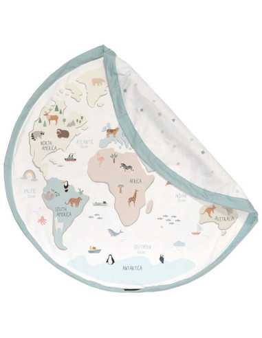 Sac à jouets worldmap colors - PlayandGo Sac à jouets worldmap colors - PlayandGo