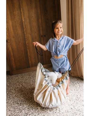 Sac à jouets worldmap colors - PlayandGo Sac à jouets worldmap colors - PlayandGo