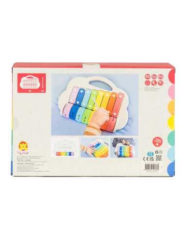 Xylophone à rouleaux arc en ciel -... Xylophone à rouleaux arc en ciel -...